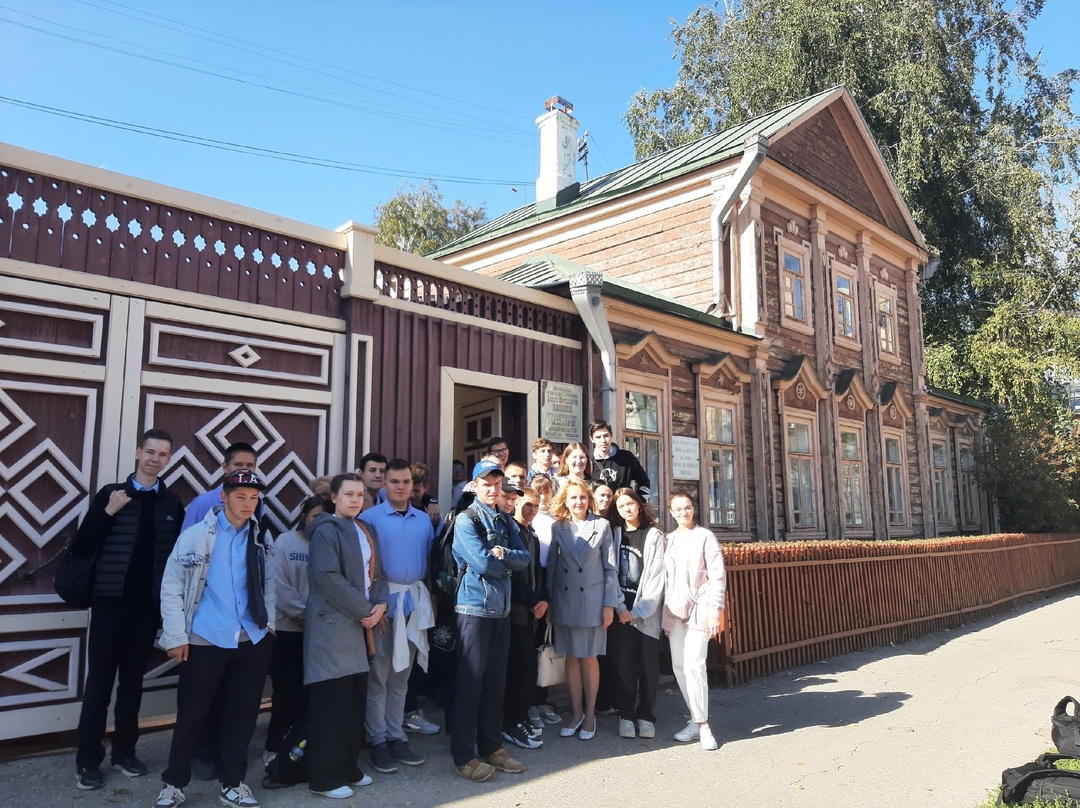 В доме нобелевского лауреата.